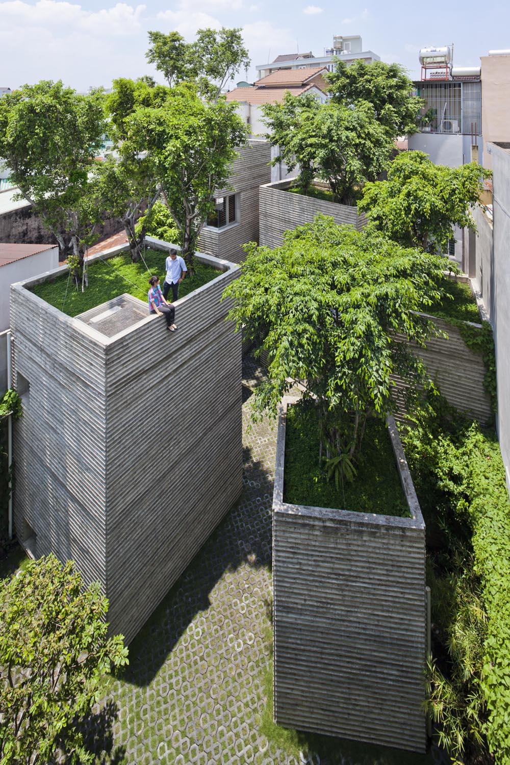 House for Tress. Võ Trọng Nghĩa Architects. Arquitectura sostenible