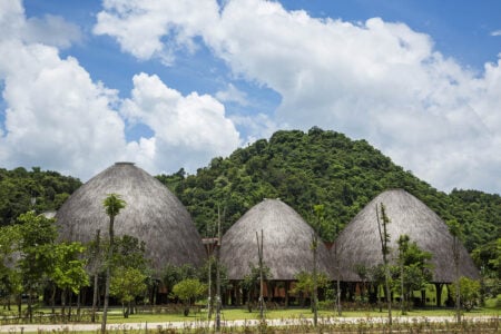 La Ceremony Dome. Son La. Võ Trọng Nghĩa Architects. Arquitectura sostenible