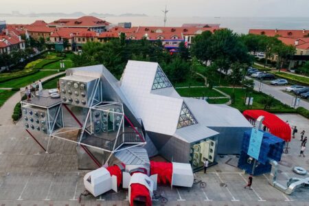 People’s Station Birds Eye. People's Architecture Office (PAO). Foto: @Zhu Rui