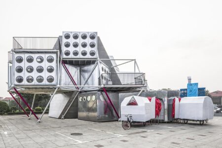People’s Station Birds Eye. People's Architecture Office (PAO). Foto: @Zhu Rui