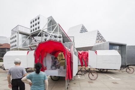 People’s Station Birds Eye. People's Architecture Office (PAO). Foto: @Zhu Rui