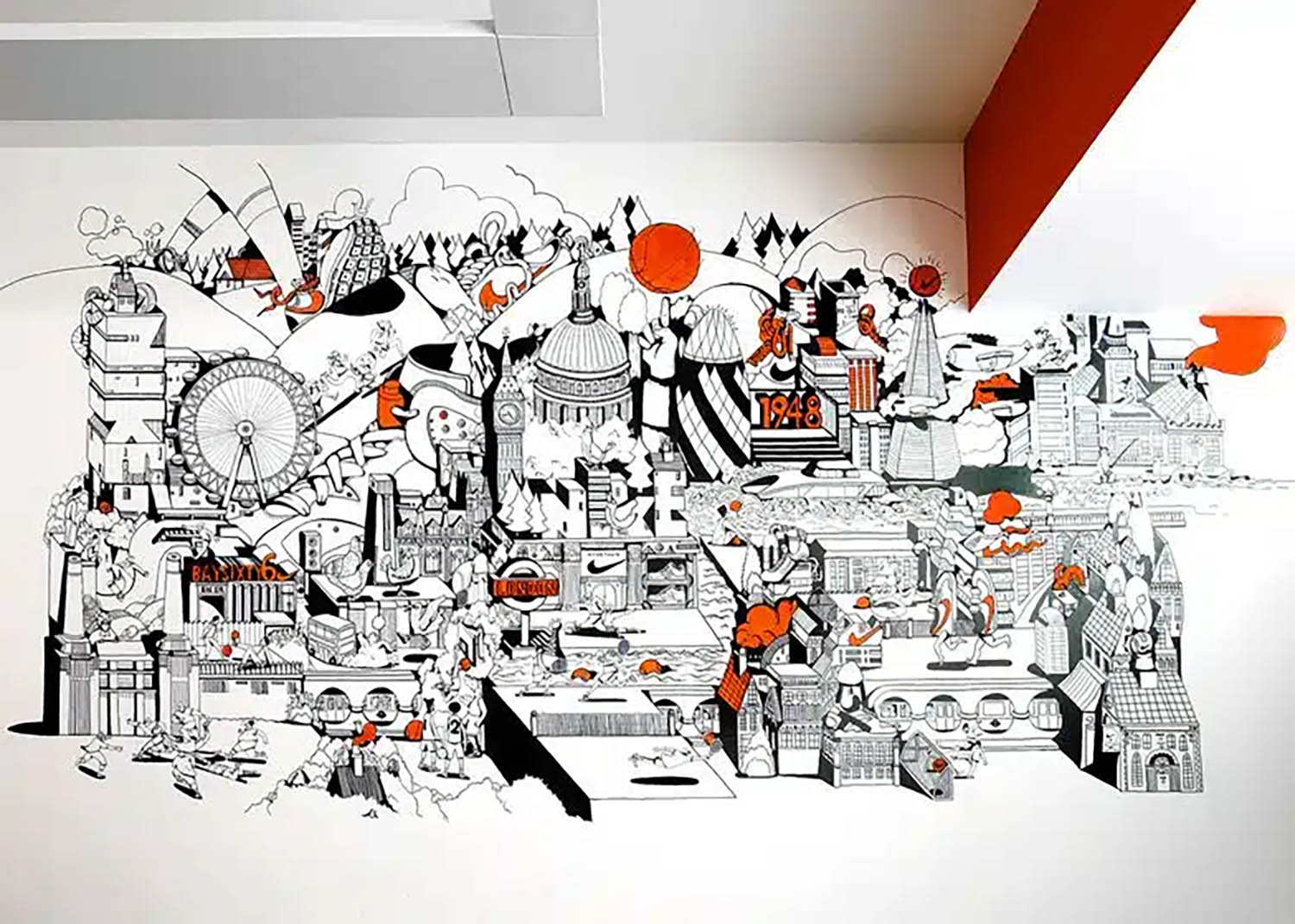 Oficinas de Nike. Londres. Rosie Lee