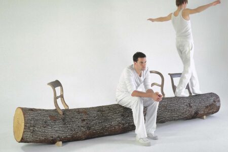 Tree Trunk Bench. Jurgen Bey. Diseño en Países Bajos