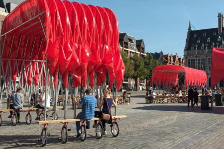 Peoples Canopy Leuven. People's Architecture Office (PAO)