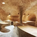 Oficina cueva. Javier Senosiain. Arquitectura orgánica