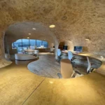 Oficina cueva. Javier Senosiain. Arquitectura orgánica