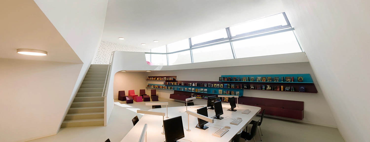 Biblioteca Pública de Luckenwalde. ff-Architekten