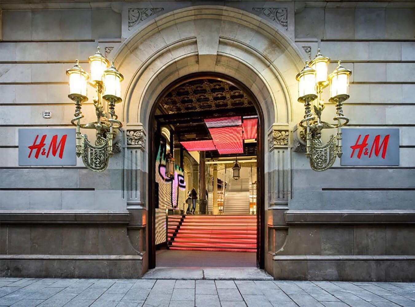 Tienda H&M Barcelona. Javier Mariscal