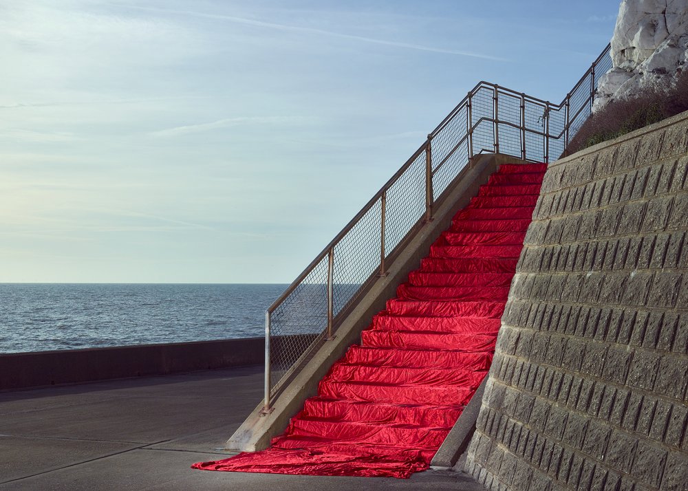 Christo y Jeanne-Claude, land art, Neal Grundy, Safe from Harm