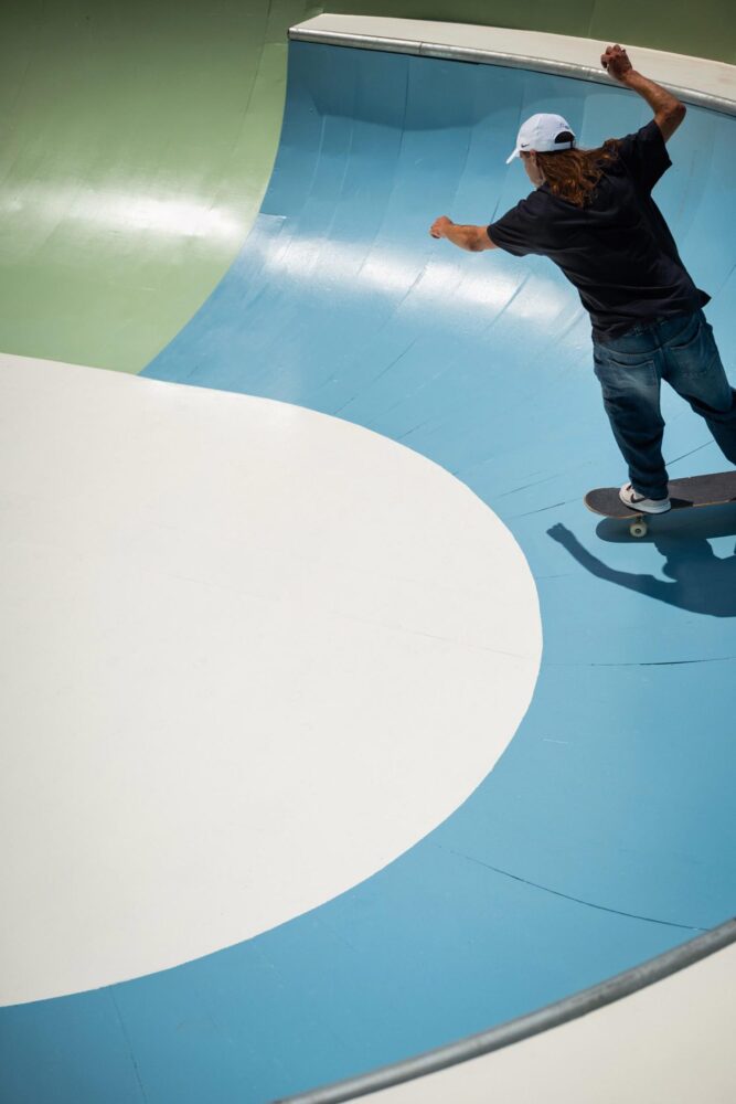 Cycloid Piazza Skatepark. Raphael Zarka. Centre Pompidou Paris.