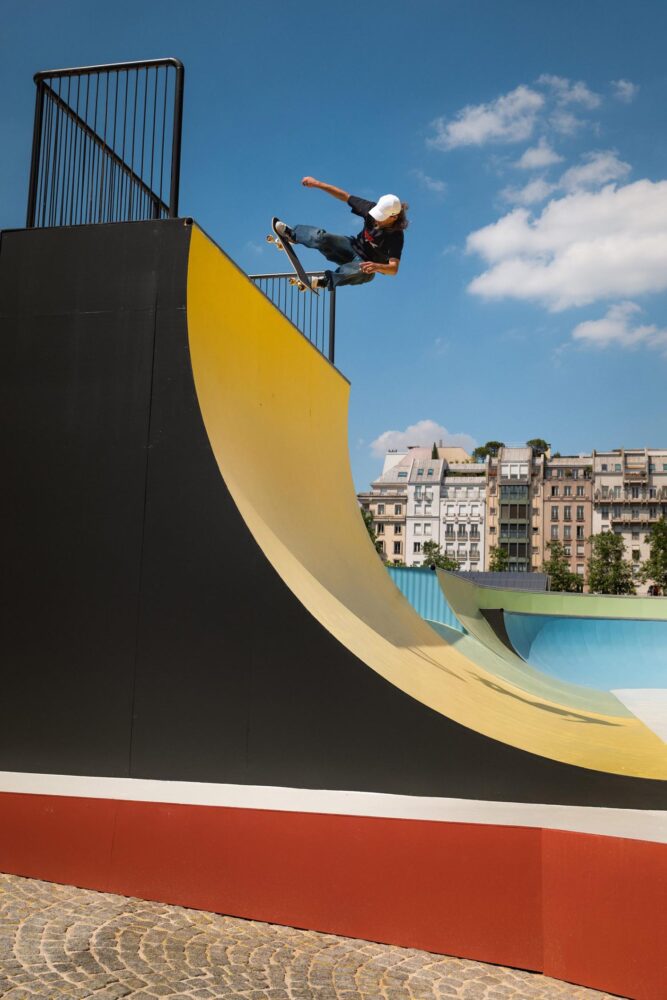 Cycloid Piazza Skatepark. Raphael Zarka. Centre Pompidou Paris.