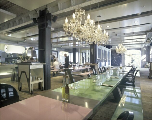 Restaurante Fabbrica. Tjep. Róterdam