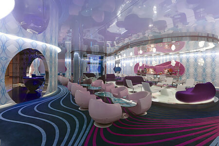 Yapı Kredi Bank World Lounge. Karim Rashid