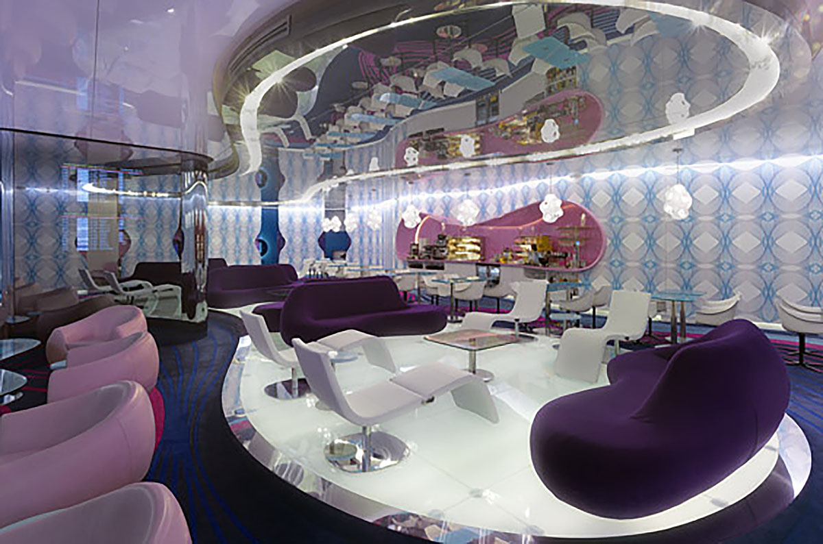 Yapı Kredi Bank World Lounge. Karim Rashid