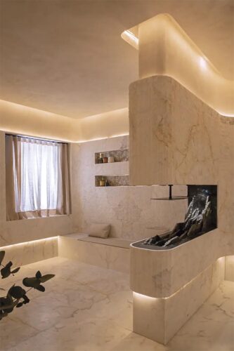 Zona de estar. Pablo Sánchez. Espacio Gómez Grau. Casa Decor 2024