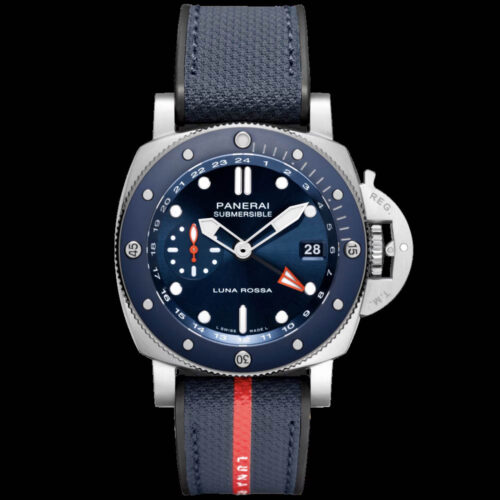 Submersible GMT Luna Rossa Titanio. Panerai. Copa América de Vela