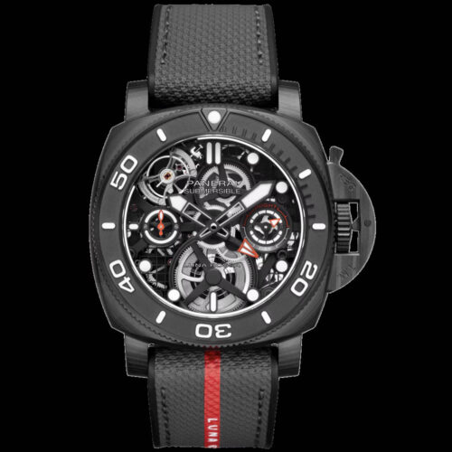 Submersible Tourbillon GMT Luna Rossa Experience Edition. Panerai. Copa América de Vela