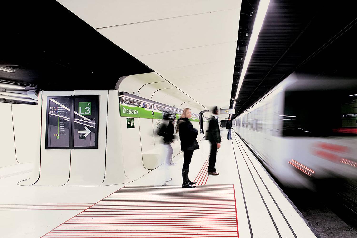 Estación de Drassanes TMB. On-A