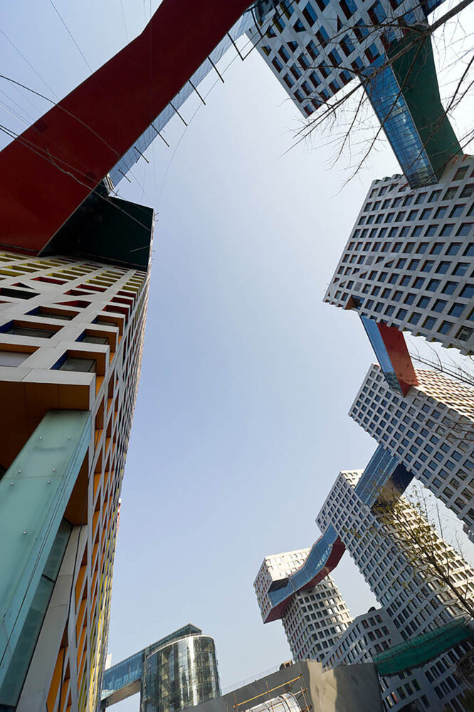 Linked Hybrid. Steven Holl Architects