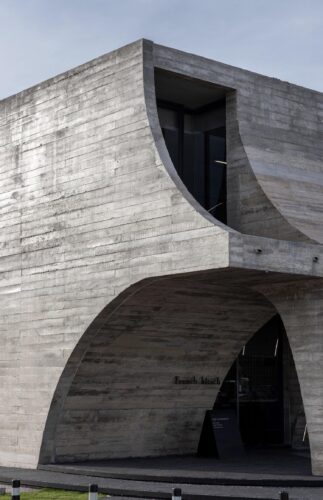 pastelería, Tailandia, catedral de hormigón, TOUCH architect