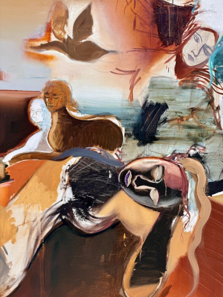 pintura contemporánea, galería Perrotin