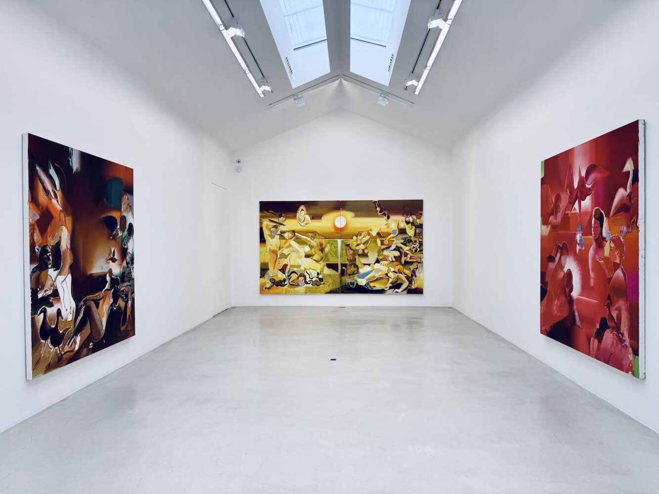pintura contemporánea, galería Perrotin