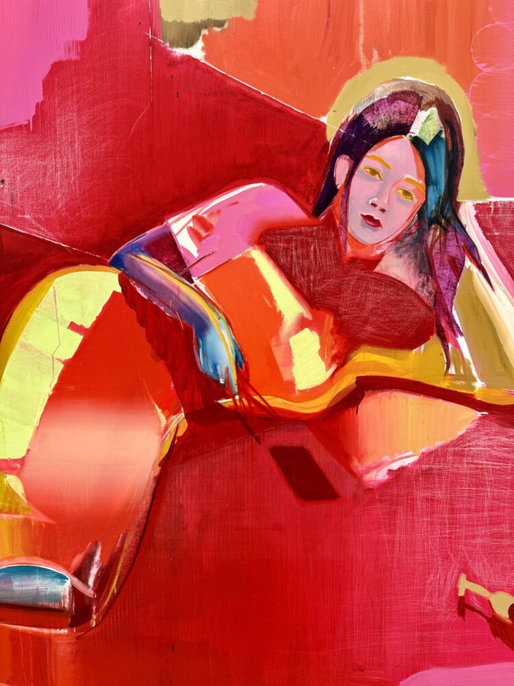 pintura contemporánea, galería Perrotin