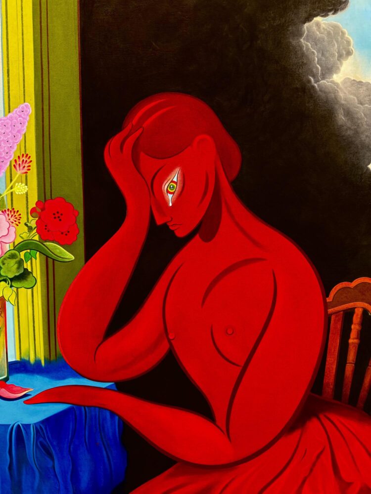 pintura contemporánea, galería Perrotin