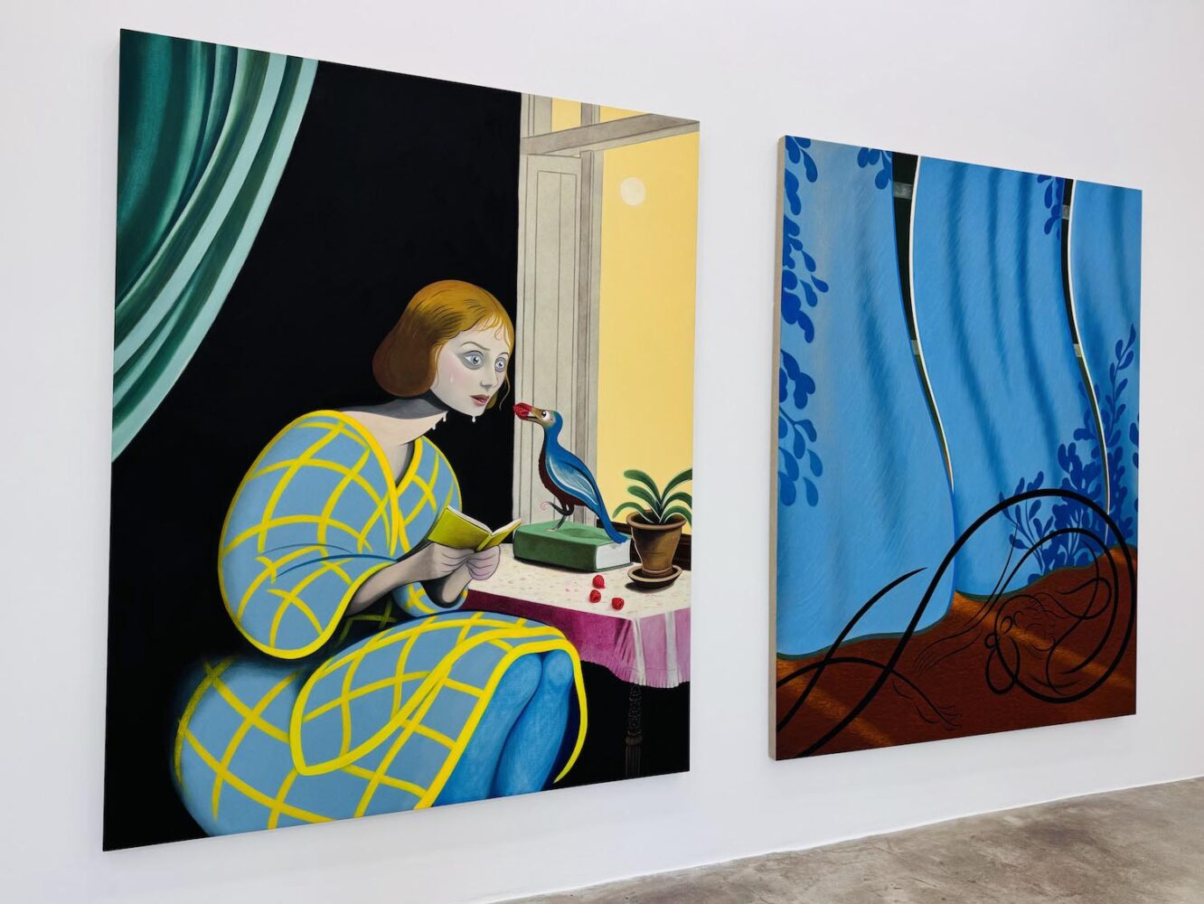pintura contemporánea, galería Perrotin