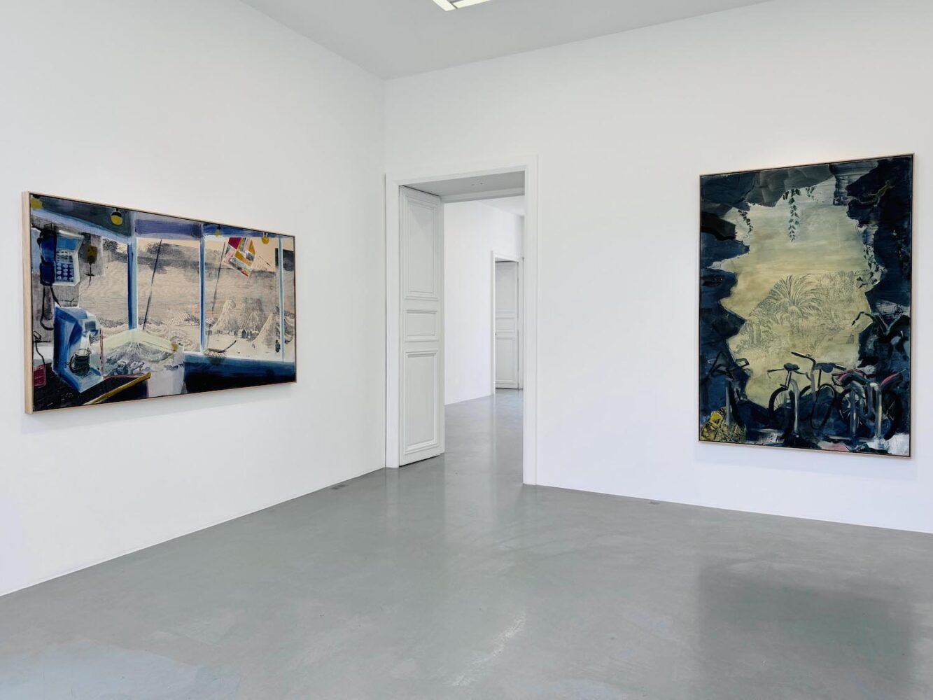 pintura contemporánea, galería Perrotin