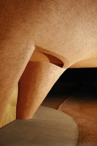 centro de arte, Hampi Arts Lab, arquitectura orgánica