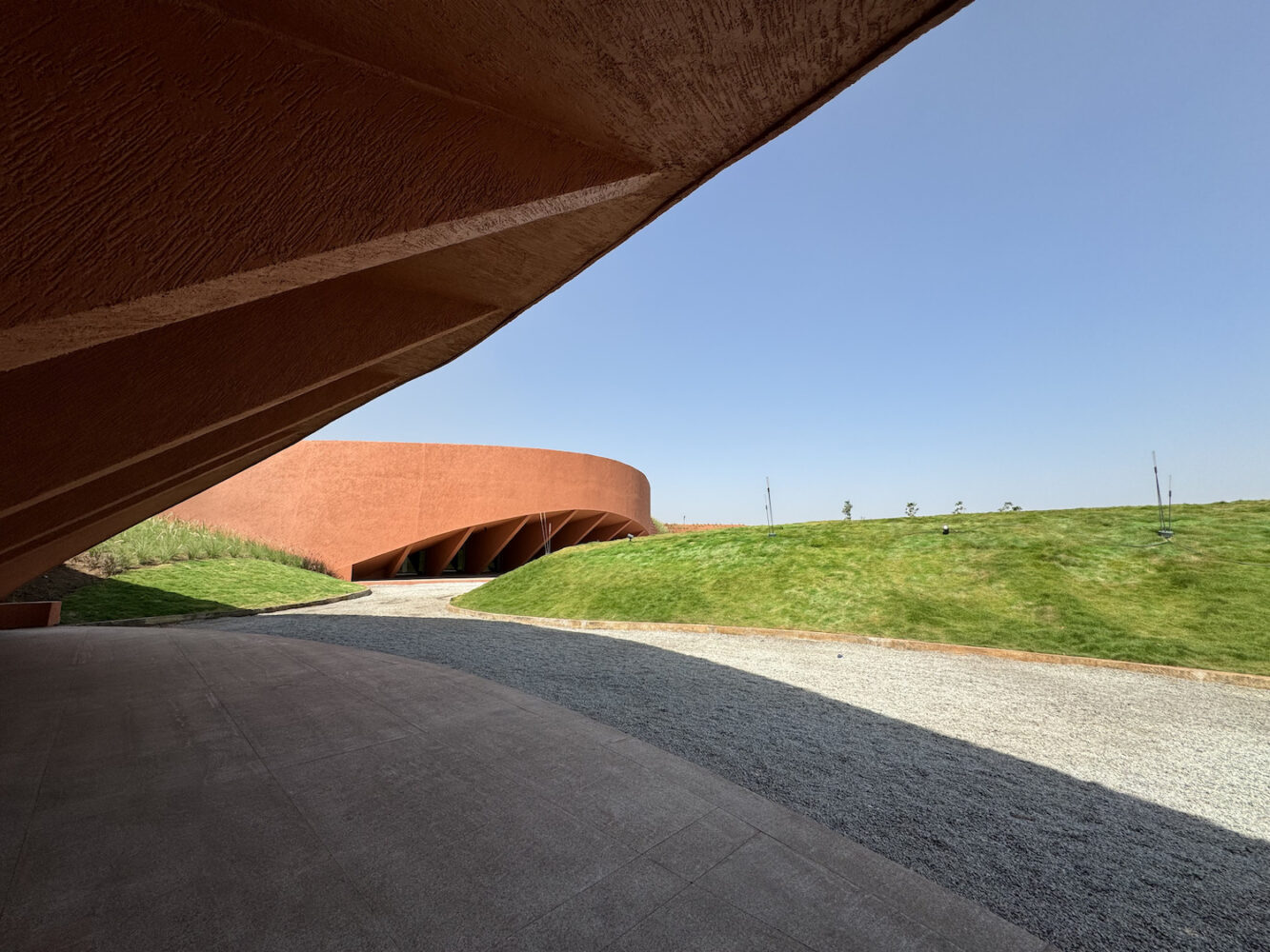 centro de arte, Hampi Arts Lab, arquitectura orgánica