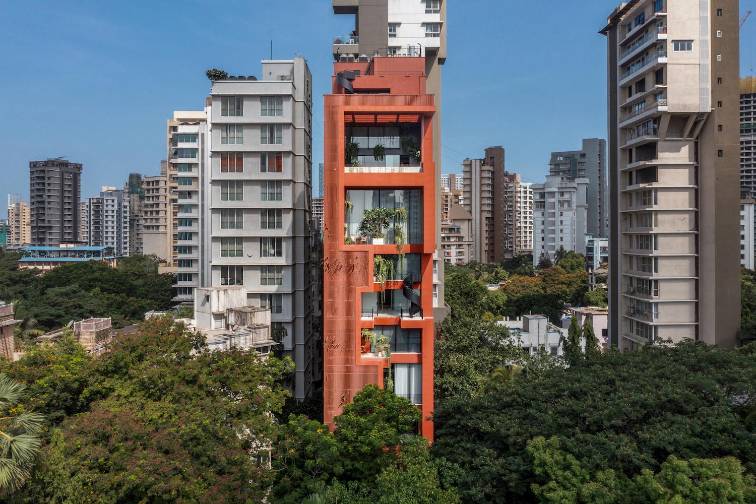 arquitectura vertical, Sarvasva Tower, Mumbai