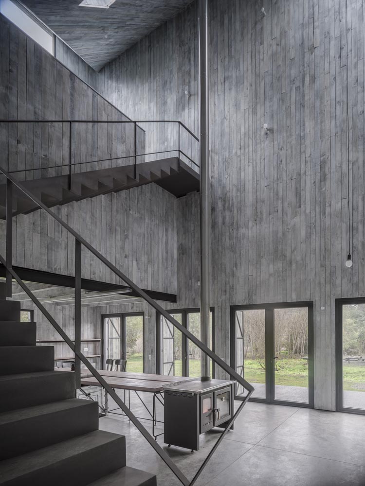Casa de madera Humo House. Iván Bravo Arquitectos