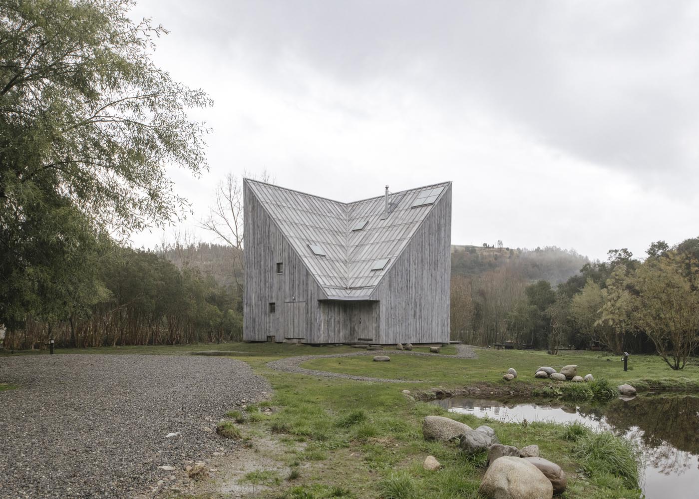 Casa de madera Humo House. Iván Bravo Arquitectos