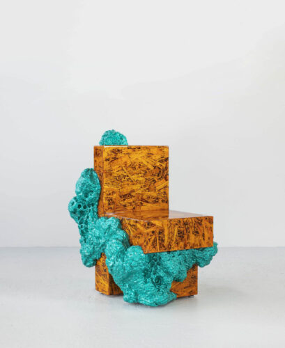 Shuddering CHair. Chris Schanck. David Gill Gallery
