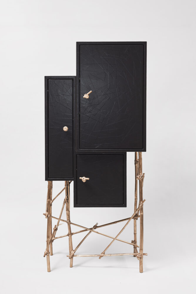 Les French Powder Room Cabinet. Glithero. Gallery FUMI