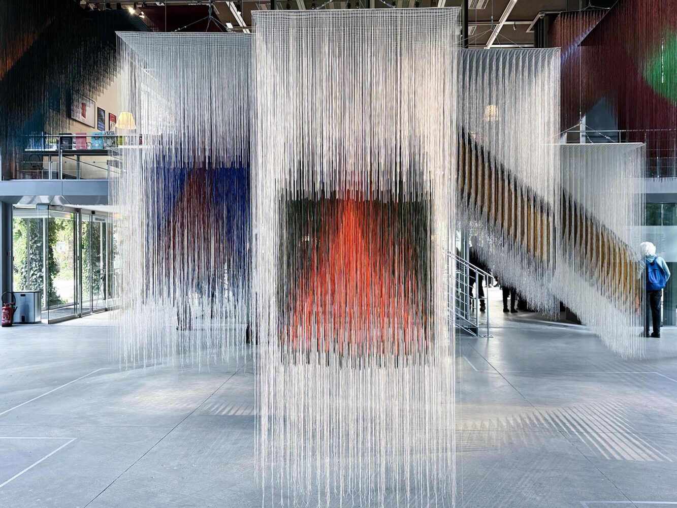 Olga de amaral, Fundación Cartier, arte textil, fiber art