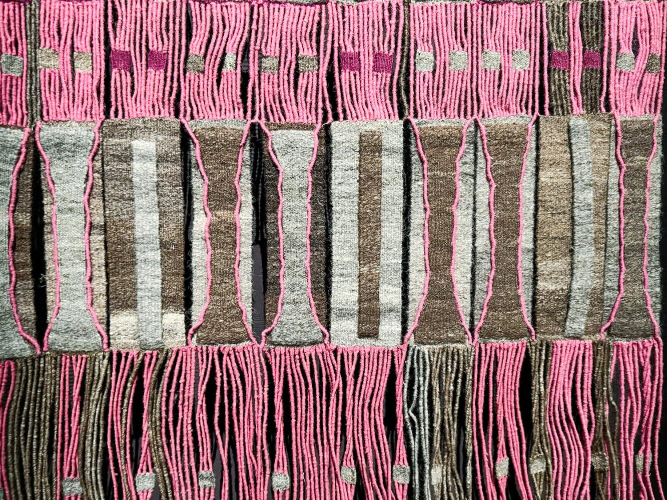 Olga de amaral, Fundación Cartier, arte textil, fiber art