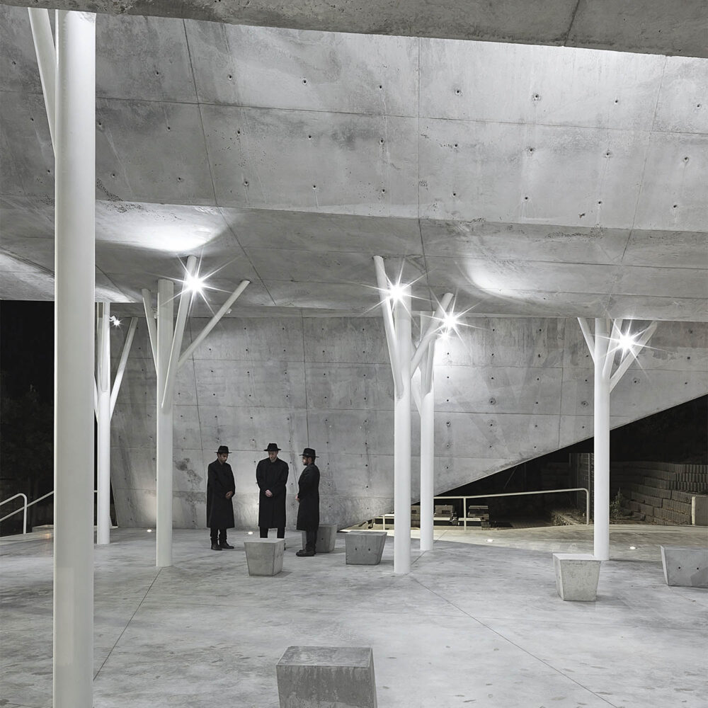 Ron Shenkin. Open Sided Shelter Gathering