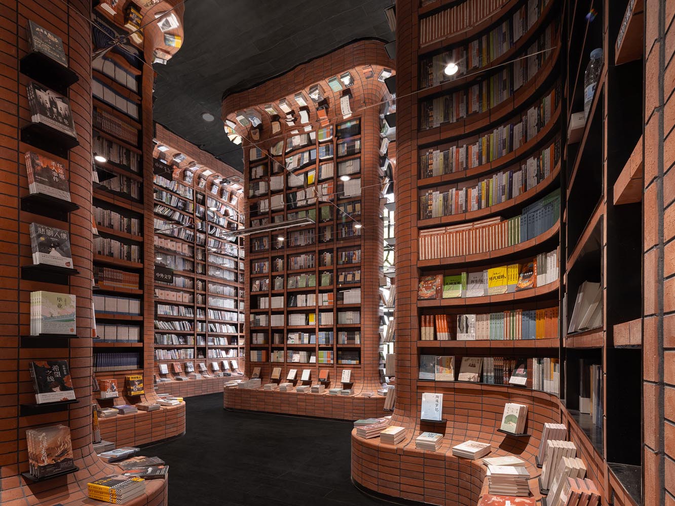 X+Living, biblioteca, Tianjin Zhongshuge