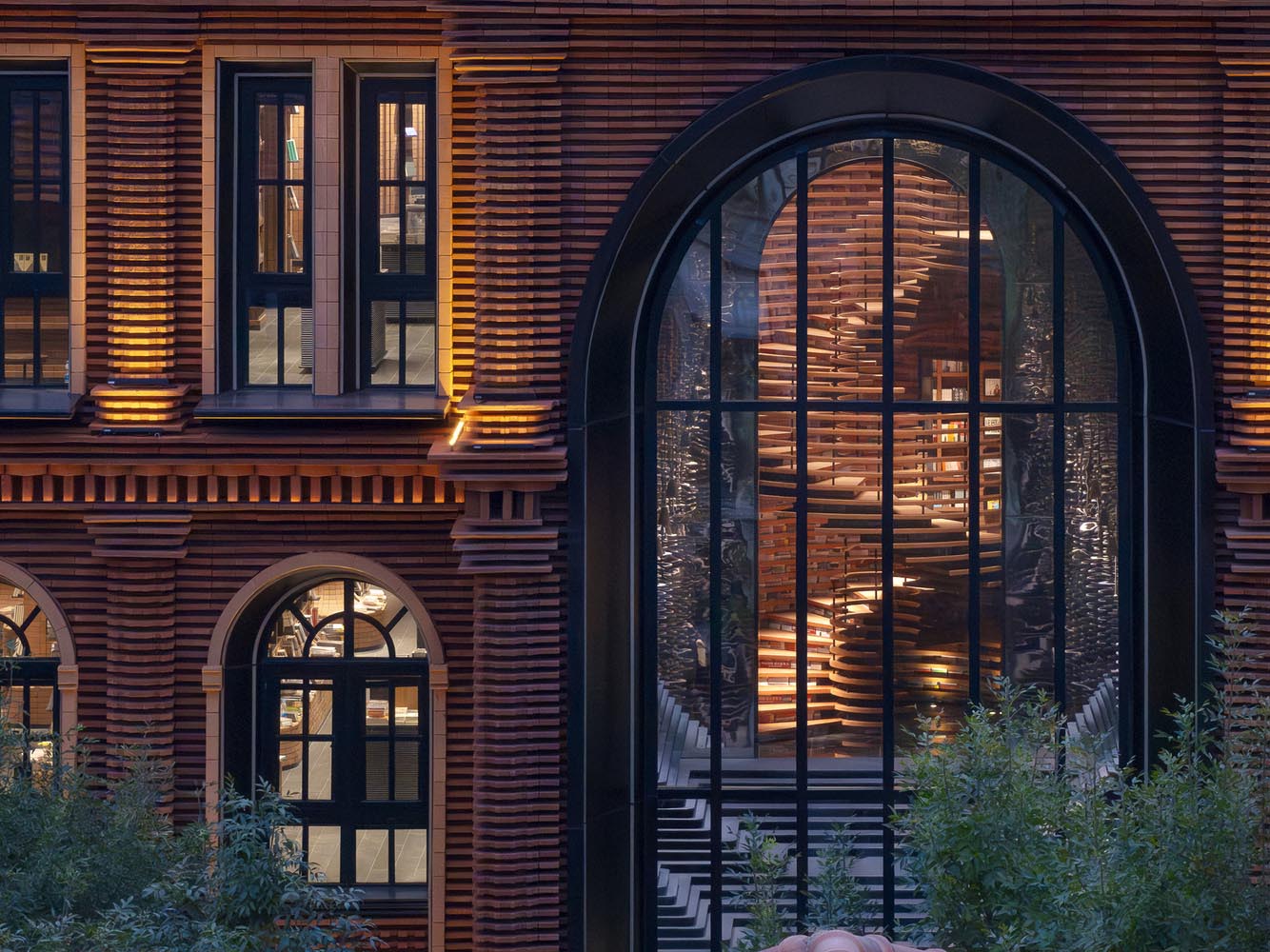 X+Living, biblioteca, Tianjin Zhongshuge