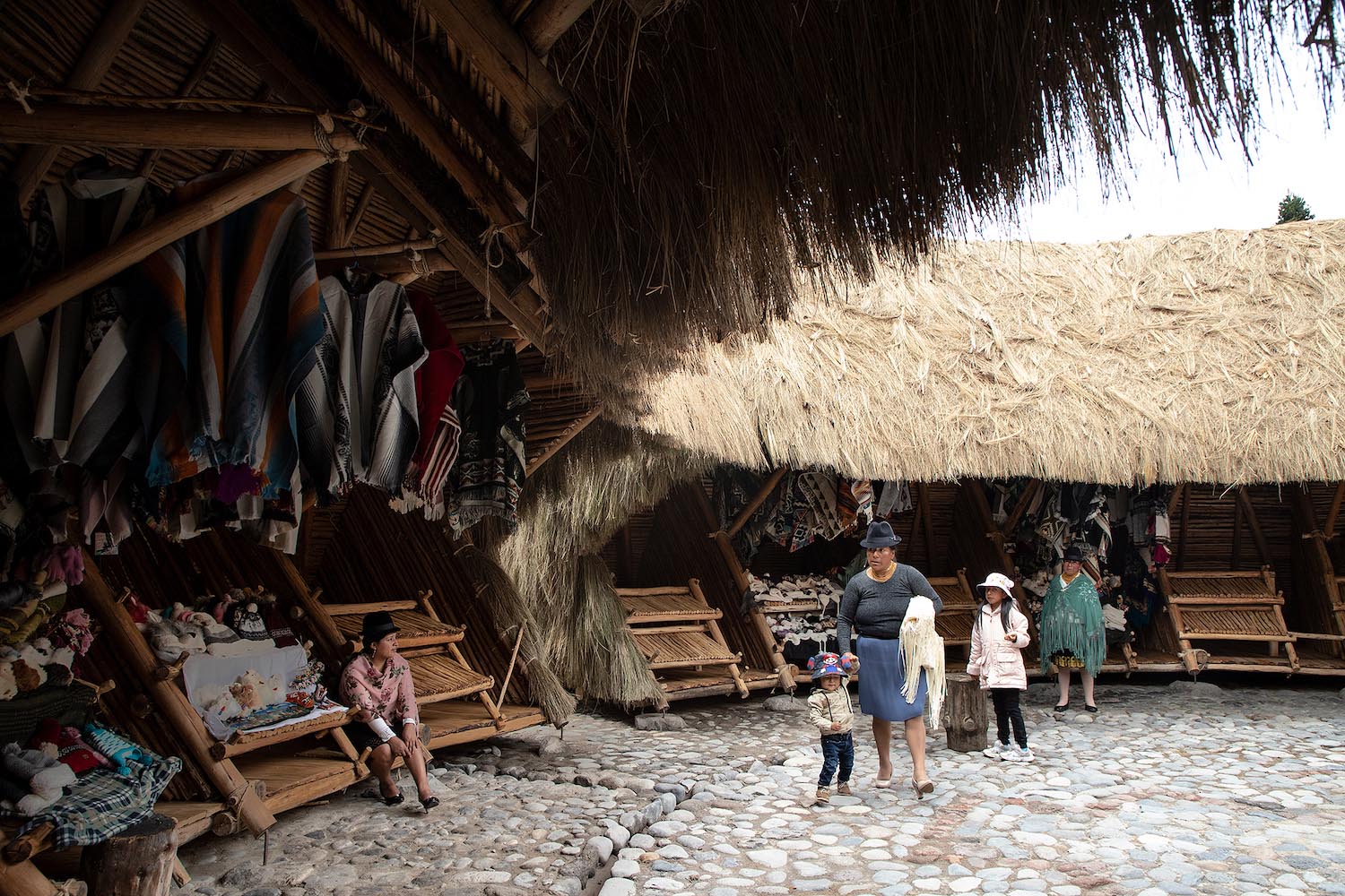 centro de artesanía, laguna del Quilotoa