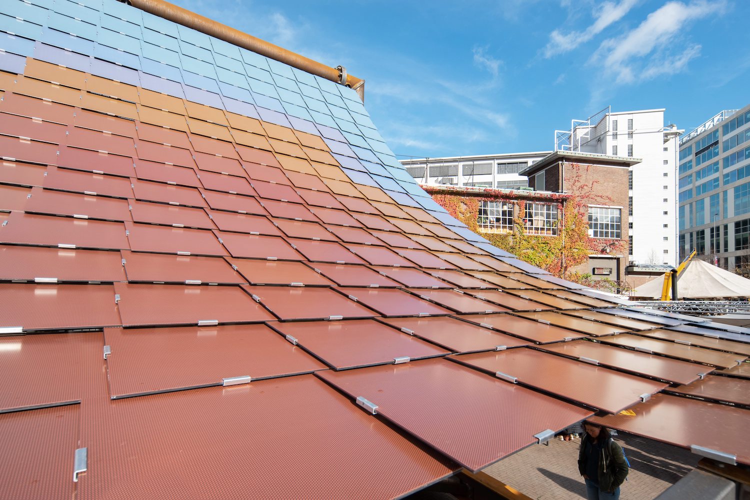 luz solar Marjan van Aubel, diseño