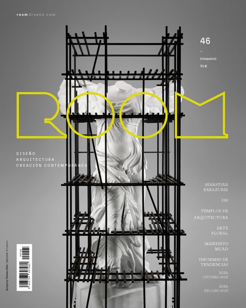 Portada Nº46 revista ROOM Diseño. España. 2024. Museo Nacional de Artes Decorativas. 2024