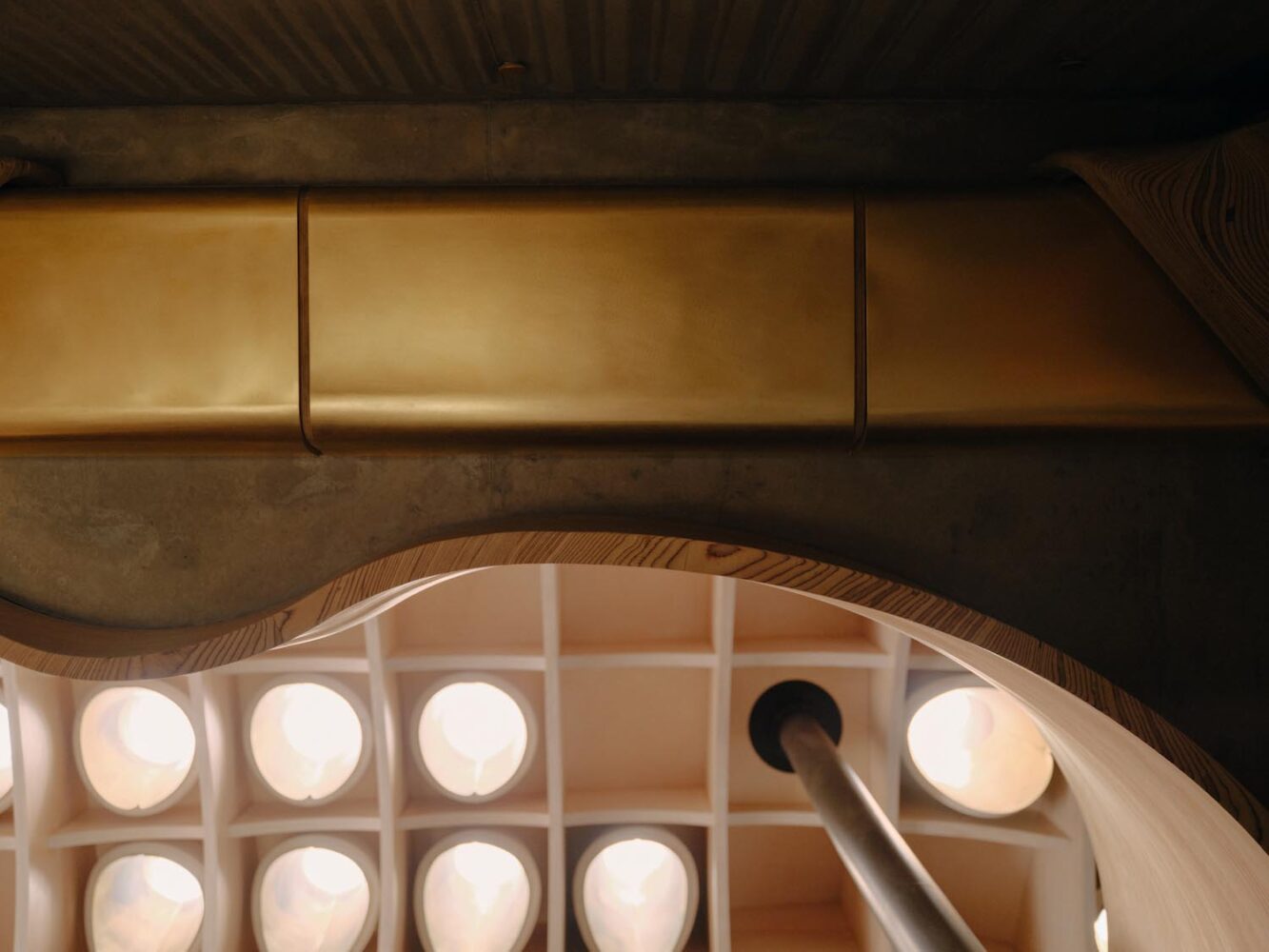 escalera de madera, arquitectura orgánica, Glenn Murcutt, Melbourne