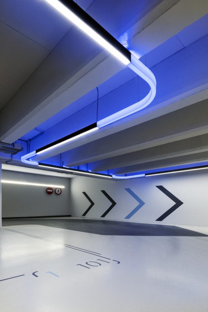 parking, LedsC4, BSM, Barcelona