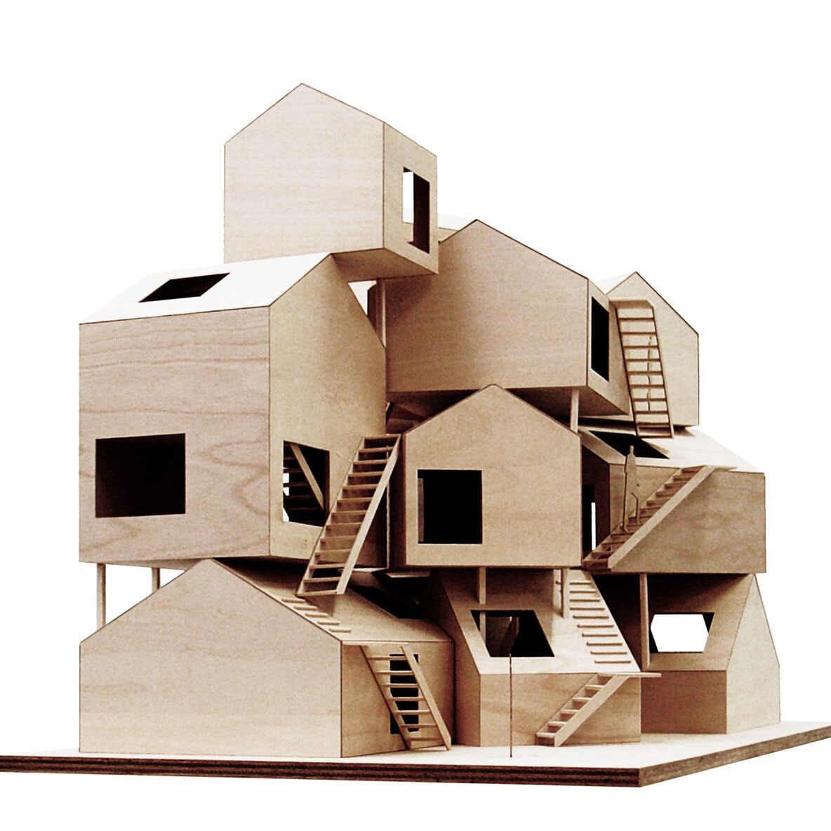 Kokyo Apartment. Soy Fujimoto