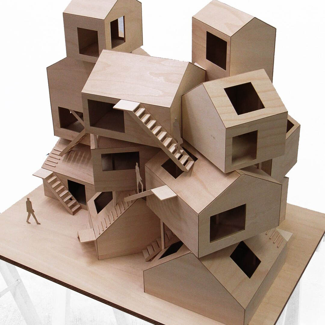 Kokyo Apartment. Soy Fujimoto
