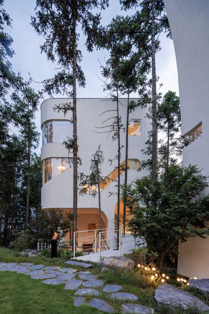 arquitectura orgánica, arquitectura brutalista, Wilburban Architects